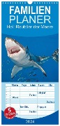 Familienplaner 2024 - Hai: Raubtier der Meere mit 5 Spalten (Wandkalender, 21 x 45 cm) CALVENDO - Calvendo Calvendo