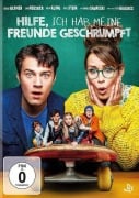 Cover-Bild zum Titel 'Hilfe, ich hab meine Freunde geschrumpft' von 'Gerrit Hermans, Anne Kathrin Dern'