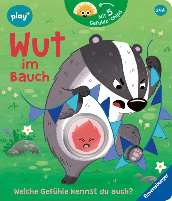 Play+ Mein lustiges Spielbuch Wut im Bauch - ab 2 Jahre - Maria Höck