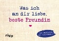 Was ich an dir liebe, beste Freundin - Miniversion - Alexandra Reinwarth