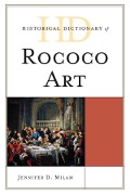 Cover-Bild zum Titel 'Historical Dictionary of Rococo Art' von 'Jennifer D. Milam'