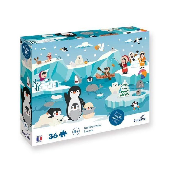 Polartiere 36 Teile Puzzle - 