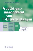 Cover-Bild zum Titel 'Produktionsmanagement von IT-Dienstleistungen' von 'Rüdiger Zarnekow'