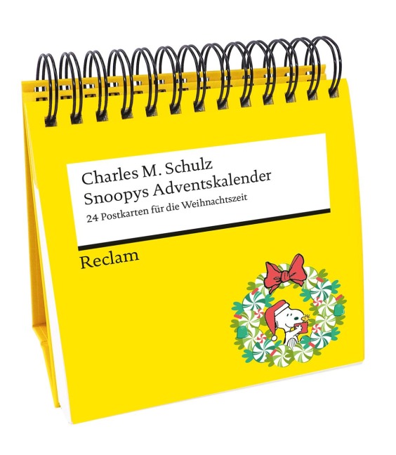 Snoopys Adventskalender. 24 Postkarten für die Weihnachtszeit (Advents-Postkartenaufsteller) - Charles M. Schulz