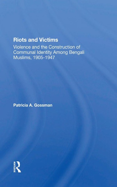 Riots And Victims - Patricia A. Gossman, Patricia A. Grossman