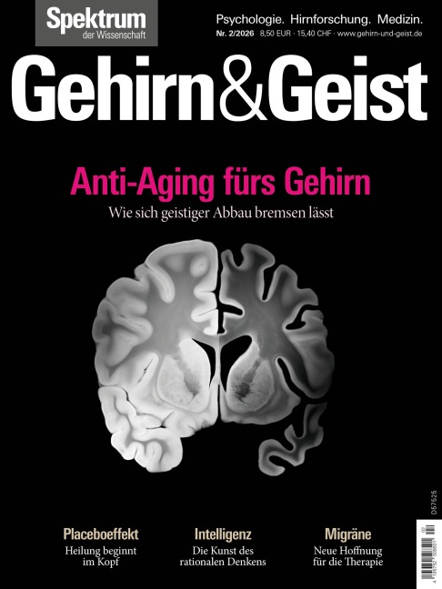 Gehirn&Geist 2/2026 Anti-Aging fürs Gehirn - 