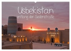 Cover-Bild zum Titel 'Usbekistan entlang der Seidenstraße (Wandkalender 2026 DIN A2 quer), CALVENDO Monatskalender' von 'Jörg Dauerer'