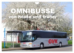 Cover-Bild zum Titel 'Omnibusse von heute und früher (Wandkalender 2026 DIN A4 quer), CALVENDO Monatskalender' von 'Klaus-Peter Huschka'