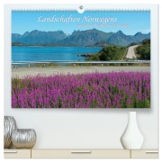 Landschaften Norwegens zwischen Polarkreis und Nordkap (hochwertiger Premium Wandkalender 2026 DIN A2 quer), Kunstdruck in Hochglanz - Hermann Koch