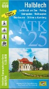 Cover-Bild zum Titel 'ATK25-Q08 Halblech (Amtliche Topographische Karte 1:25000)' von ''