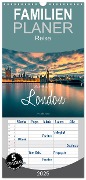 Familienplaner 2025 - Weltmetropole London mit 5 Spalten (Wandkalender, 21 x 45 cm) CALVENDO - Stefan Becker