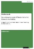 Cover-Bild zum Titel 'Darstellungskonzepte höfischer Liebe bei Heinrich von Veldeke' von 'Urte Borchardt'