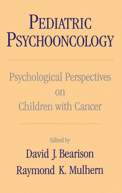 Pediatric Psychooncology - 