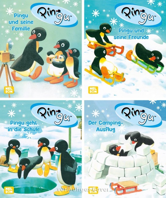 Nelson Mini-Bücher: Pingu 1-4 - 
