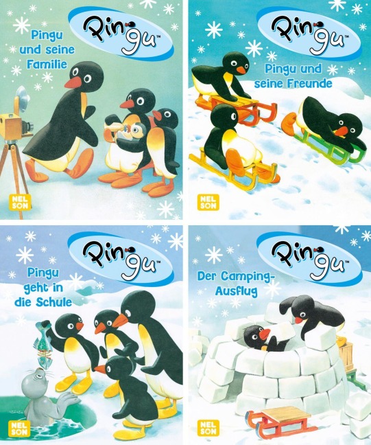 Nelson Mini-Bücher: Pingu 1-4 - 