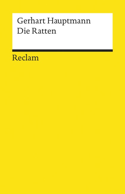 Die Ratten - Gerhart Hauptmann