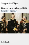 Cover-Bild zum Titel 'Deutsche Außenpolitik' von 'Gregor Schöllgen'