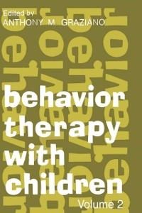 Behavior Therapy with Children - 