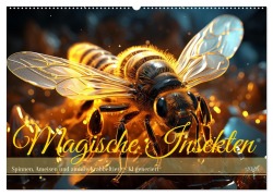 Cover-Bild zum Titel 'Magische Insekten (Wandkalender 2026 DIN A2 quer), CALVENDO Monatskalender' von 'Cathrin Illgen'