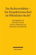 Cover-Bild zum Titel 'Das Rechtsverhältnis - Ein Perspektivenwechsel im Öffentlichen Recht?' von ''
