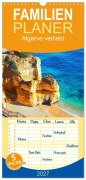 Cover-Bild zum Titel 'Familienplaner 2027 - Algarve verliebt mit 5 Spalten (Wandkalender, 21 x 45 cm) CALVENDO' von 'Marion Meyer - Stimmungsbilder1'