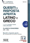 Cover-Bild zum Titel 'Quesiti a risposta aperta. Latino e greco. Classi di concorso A11 - A13' von ''
