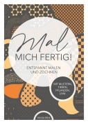 Cover-Bild zum Titel 'Malbuch "Mal mich fertig"' von 'Nicole Mirk'