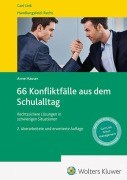 Cover-Bild zum Titel '66 Konfliktfälle aus dem Schulalltag' von 'Anne Hauser'