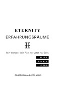 Cover-Bild zum Titel 'ETERNITY ERFAHRUNGSRÄUME' von 'Georgiana-Andreea Aanei'