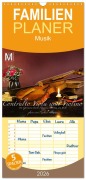 Familienplaner 2026 - Centralto Viola und Violino mit 5 Spalten (Wandkalender, 21 x 45 cm) CALVENDO - Ma-Photography Michael Allmaier