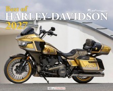 Cover-Bild zum Titel 'Best of Harley Davidson Kalender 2027' von 'Dieter Rebmann'