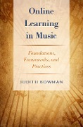 Cover-Bild zum Titel 'Online Learning in Music' von 'Judith Bowman'