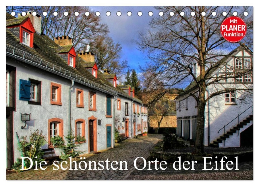 Die schönsten Orte der Eifel (Tischkalender 2026 DIN A5 quer), CALVENDO Monatskalender - Arno Klatt
