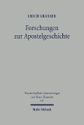 Cover-Bild zum Titel 'Forschungen zur Apostelgeschichte' von 'Erich Grässer'