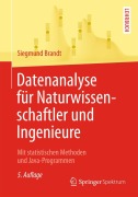 Cover-Bild zum Titel 'Datenanalyse für Naturwissenschaftler und Ingenieure' von 'Siegmund Brandt'