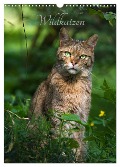 Wildkatzen - scheue Jäger (Wandkalender 2025 DIN A3 hoch), CALVENDO Monatskalender - Cloudtail The Snow Leopard