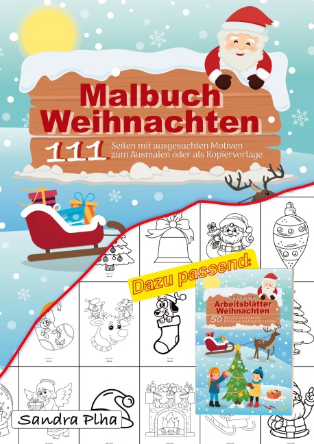 KitaFix Malbuch Weihnachten - Sandra Plha