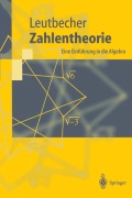 Cover-Bild zum Titel 'Zahlentheorie' von 'Armin Leutbecher'