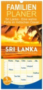 Cover-Bild zum Titel 'Familienplaner 2027 - Sri Lanka - Eine wahre Perle im Indischen Ozean mit 5 Spalten (Wandkalender, 21 x 45 cm) CALVENDO' von 'Sf Sf'