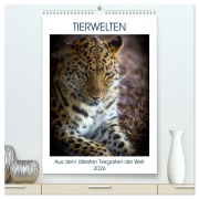 Tierwelten - aus dem ältesten Tiergarten der Welt (hochwertiger Premium Wandkalender 2026 DIN A2 hoch), Kunstdruck in Hochglanz - Fotograf Gernot Unfried