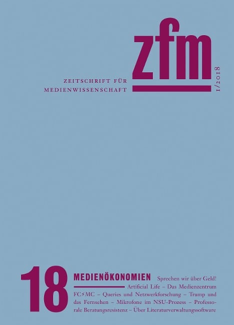 Zeitschrift für Medienwissenschaft 18 - 