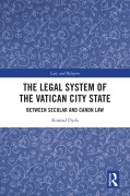 Cover-Bild zum Titel 'The Legal System of the Vatican City State' von 'Konrad Dyda'