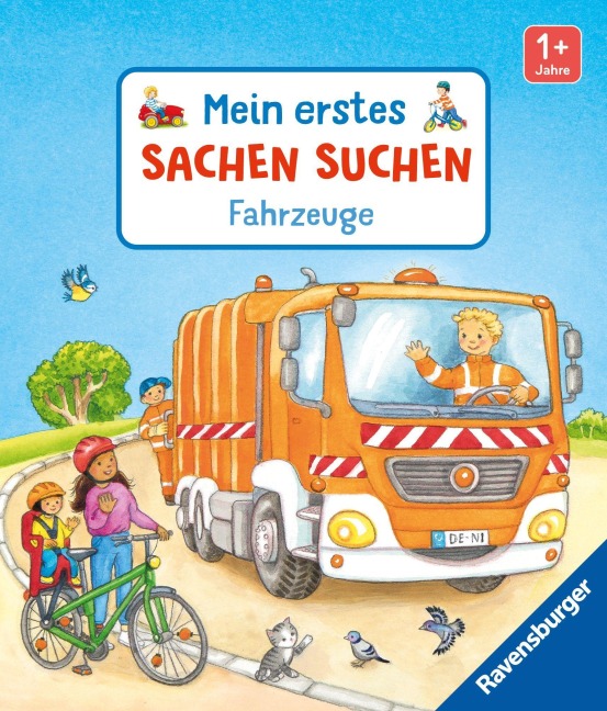 Mein erstes Sachen suchen: Fahrzeuge - Sandra Grimm