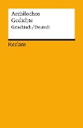 Cover-Bild zum Titel 'Gedichte' von 'Archilochos'