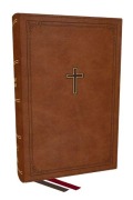 Cover-Bild zum Titel 'KJV Personal Size Large Print End-Of-Verse Reference Bible, Brown Leathersoft, Red Letter, Comfort Print (Thumb Indexed)' von 'Thomas Nelson'