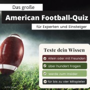 Cover-Bild zum Titel 'Das große American Football-Quiz für Experten und Einsteiger' von 'Stefan Mayer'