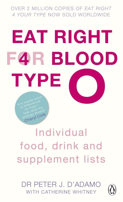 Eat Right for Blood Type O - Peter J. D'Adamo