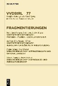 Cover-Bild zum Titel 'Fragmentierungen' von 'Indra Spiecker gen. Döhmann, Stefan Magen, Andreas Kley, Et. Al.'