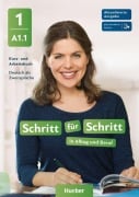 Cover-Bild zum Titel 'Schritt für Schritt in Alltag und Beruf 1. Kursbuch und Arbeitsbuch plus interaktive Version' von 'Daniela Niebisch, Franz Specht, Angela Pude, Dörte Weers, Monika Bovermann'