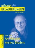Cover-Bild zum Titel 'Am Beispiel meines Bruders von Uwe Timm. Textanalyse und Interpretation.' von 'Uwe Timm'